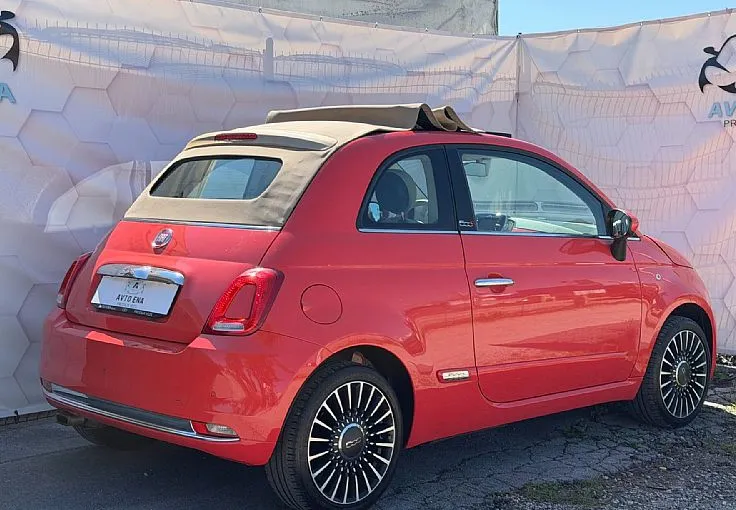 Zunanja slika - Fiat 500C - 1.2 8V - LED - CABRIO - KLIMA - ALU16 - 3
