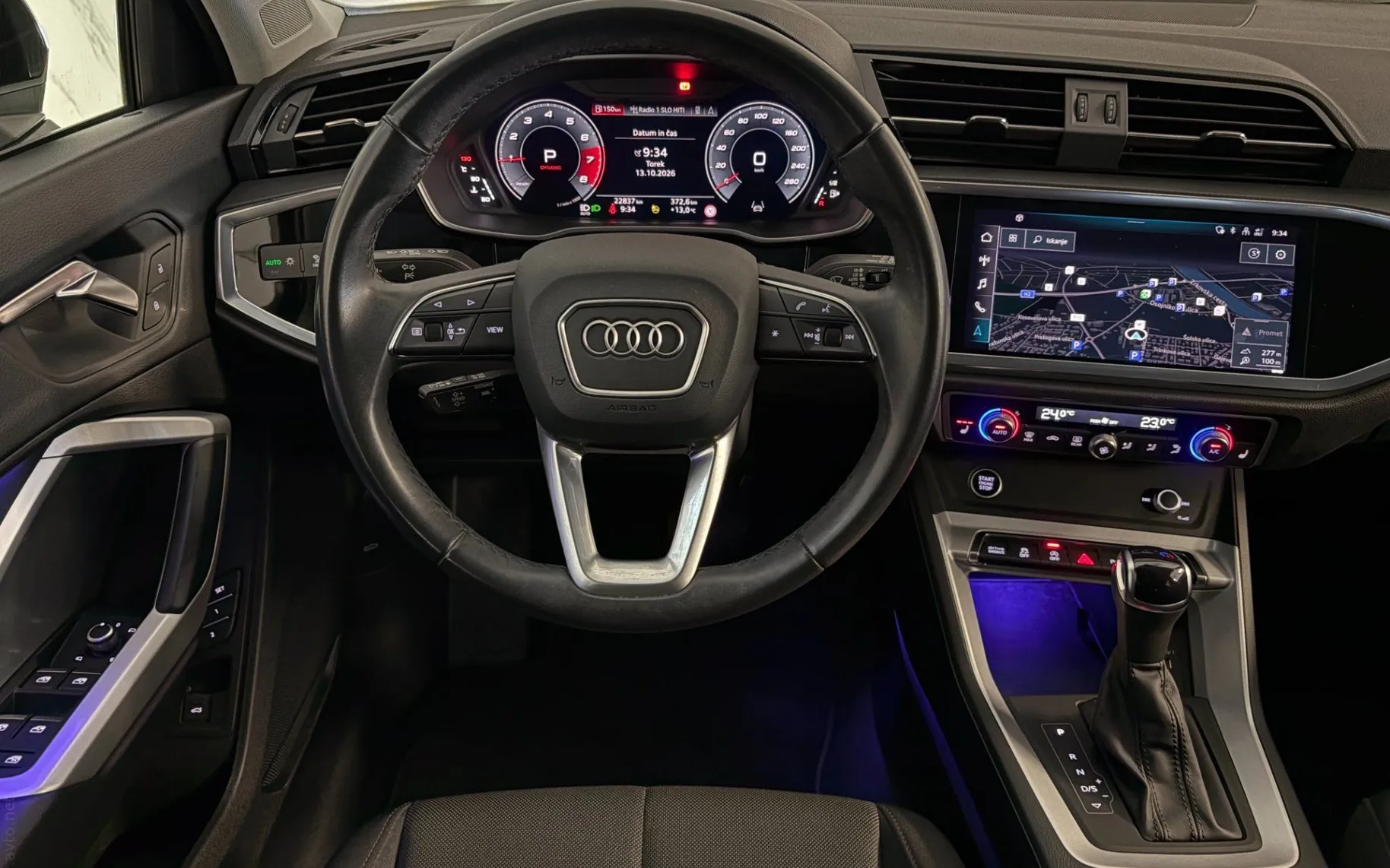 Notranja slika - Audi Q3 Sportback - 35TFSI |S-Line|ACC|Kamera|Memory|Virtual|Gretje| - 10