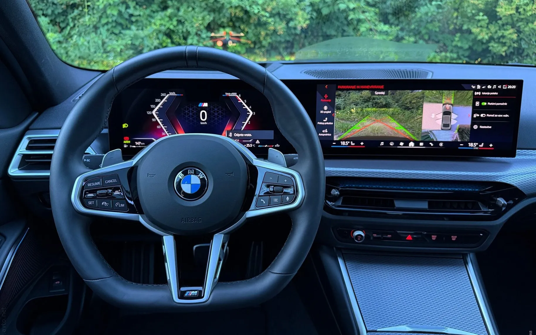 Notranja slika - BMW serija 3: - 330d xDrive M-SPORT|Pano|ACC|360kam|HeadUp|Keyless - 12
