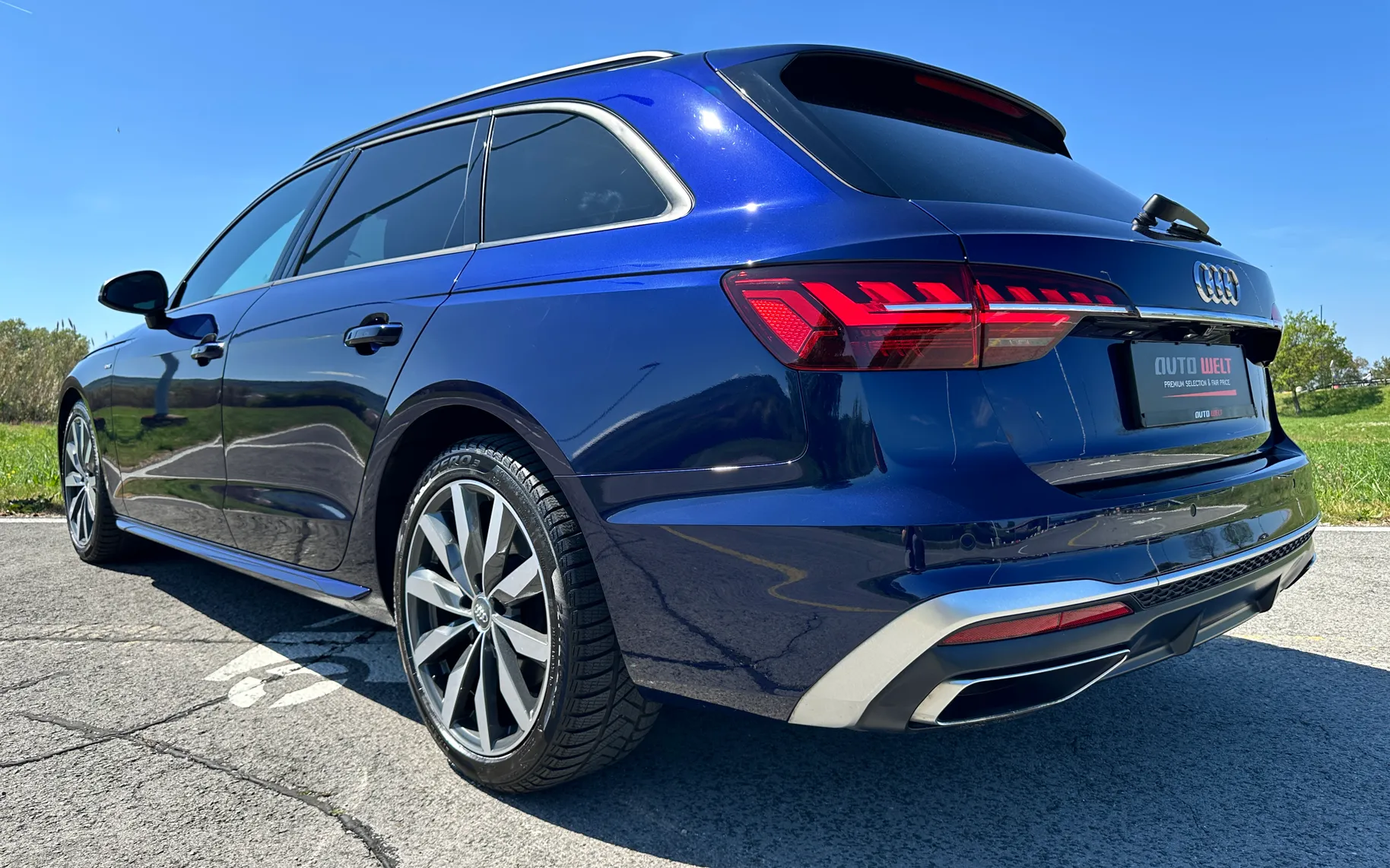Zunanja slika - Audi A4 - Avant 35 TDI 2xS-LINE VIRTUAL-MATRIX-PANO-KAM-KLJUKA-B&O - 5