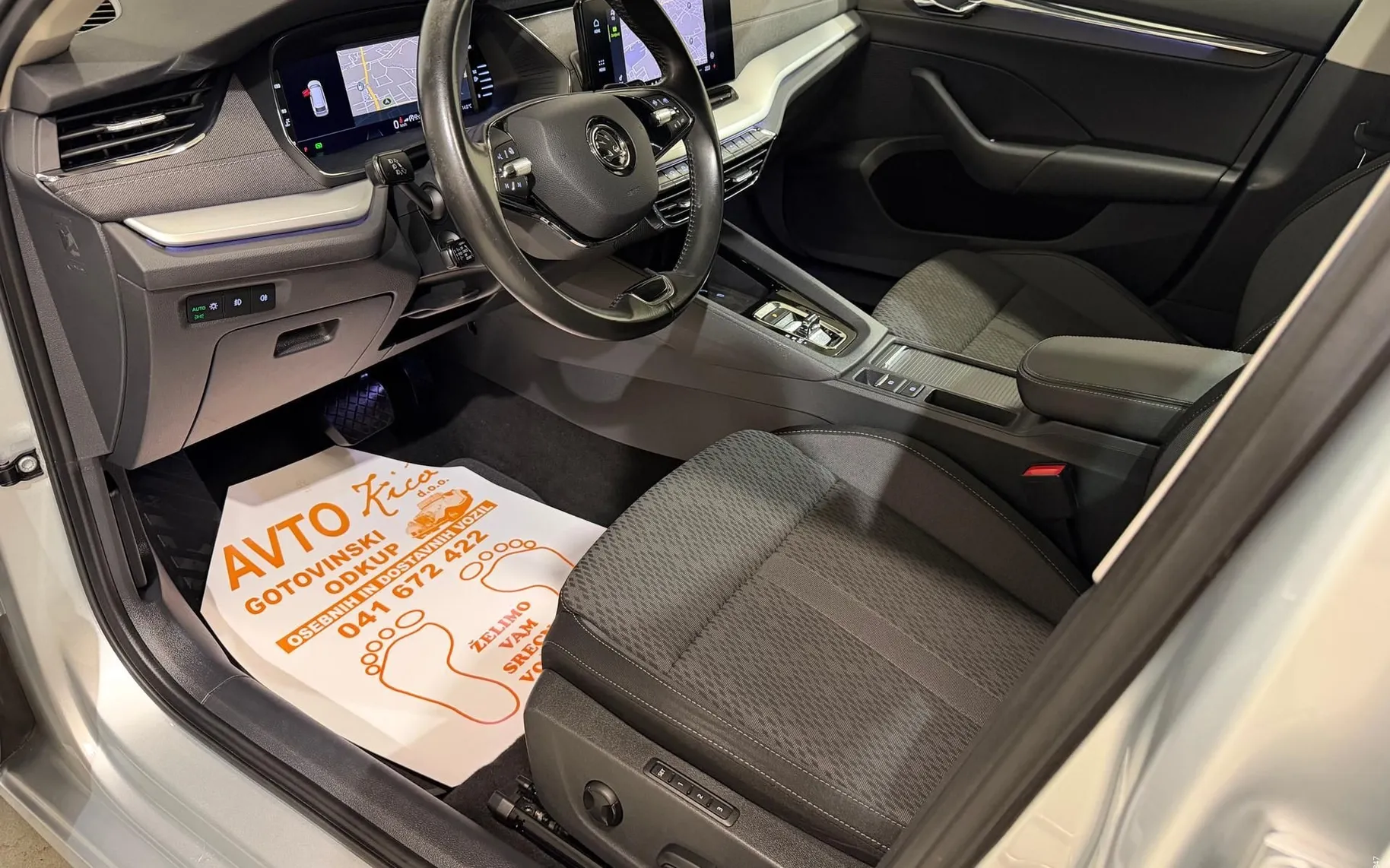 Notranja slika - Škoda Octavia - 2.0 TDI-VIRTUAL-ACC-DSG-110KW-LED-MRTVI KOT-NAVI - 9