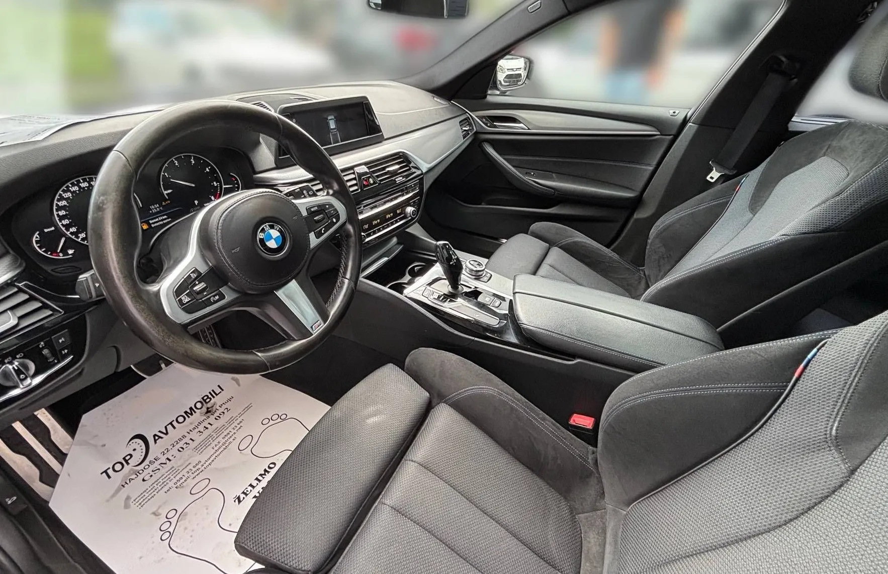Zunanja slika - BMW Serija 5 - Touring: 520d M-PAKET FUL LED NAVI TEMP PANO PDC KLJUKA - 14