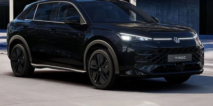 Zunanja slika - Volkswagen T-Roc - R-Line 1.5 eTSI DSG - IQ. LIGHT - BLACK STYLE - - 1