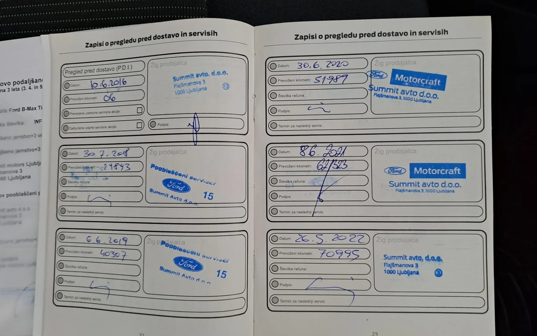 Zunanja slika - Ford B-MAX - 1,0 EcoBoost TITANIUM - 12