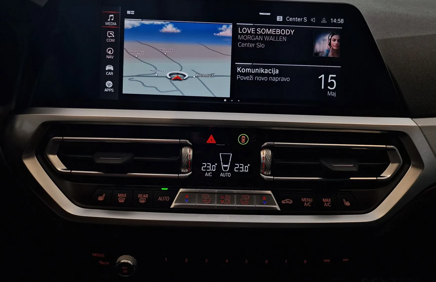 Zunanja slika - BMW Serija 3 - Touring: 320d Sport Line FULL LED|KLJUKA|VIRTUAL|AMBIENT - 14