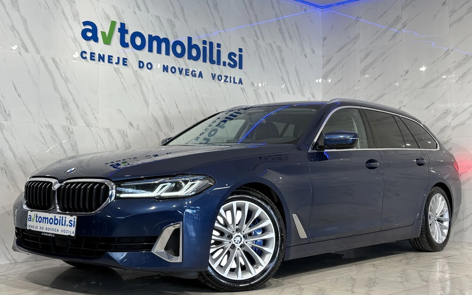 Zunanja slika - BMW serija 5 Touring: - 40d|xDrive|M|ACC|Laser|HUD|Kamera|TV|Gretje|Klju.. - 1