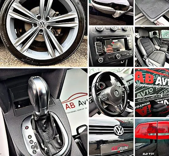 Zunanja slika - VW Touran - 2.0 TDI avt. Highline 103 140 +ALU19+VELIK SERVIS - 12