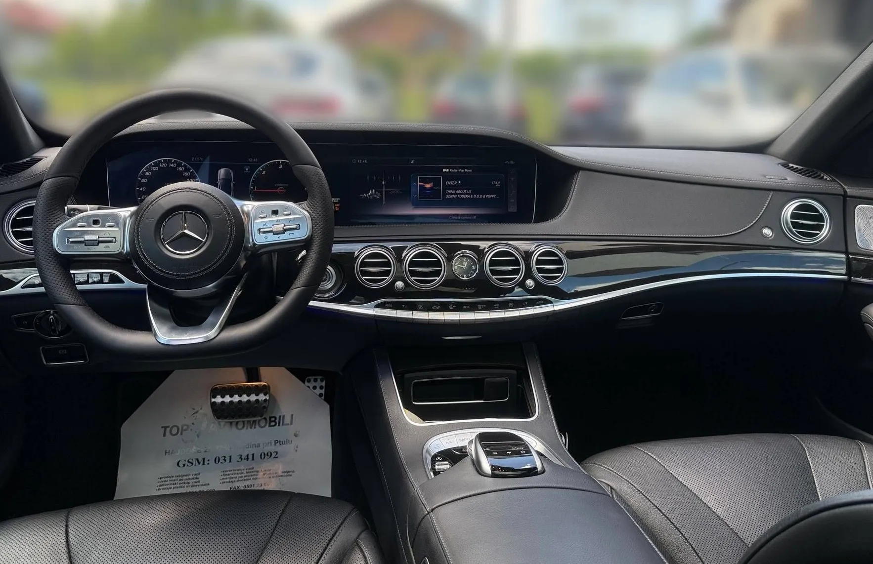 Zunanja slika - Mercedes-Benz S-Razred - 350d 4MATIC AMG LINE PANO MASAŽA ACC 360 ZRAČNO .. - 20