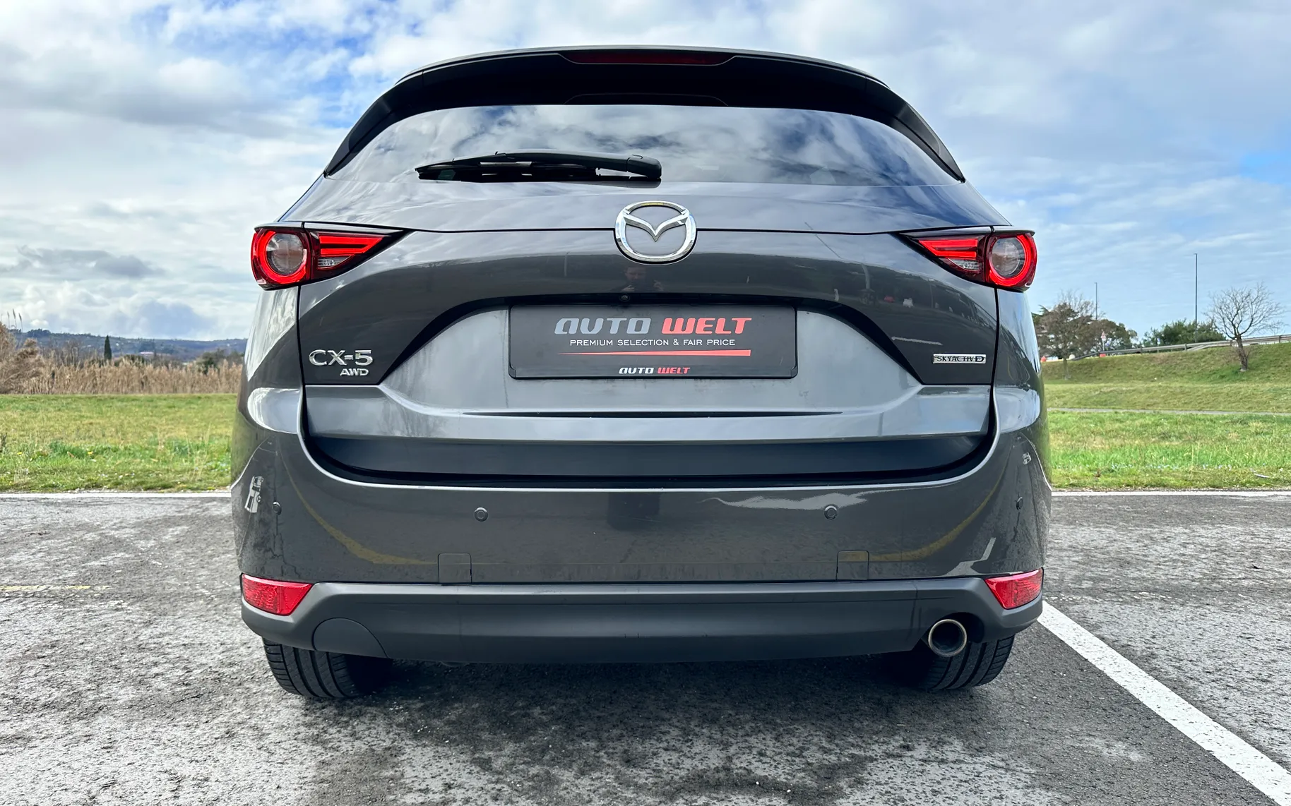 Zunanja slika - Mazda CX-5 - 2.2 SKYACTIV AWD Sports-Line AUT-PANO-360-BOSE-HUD - 8