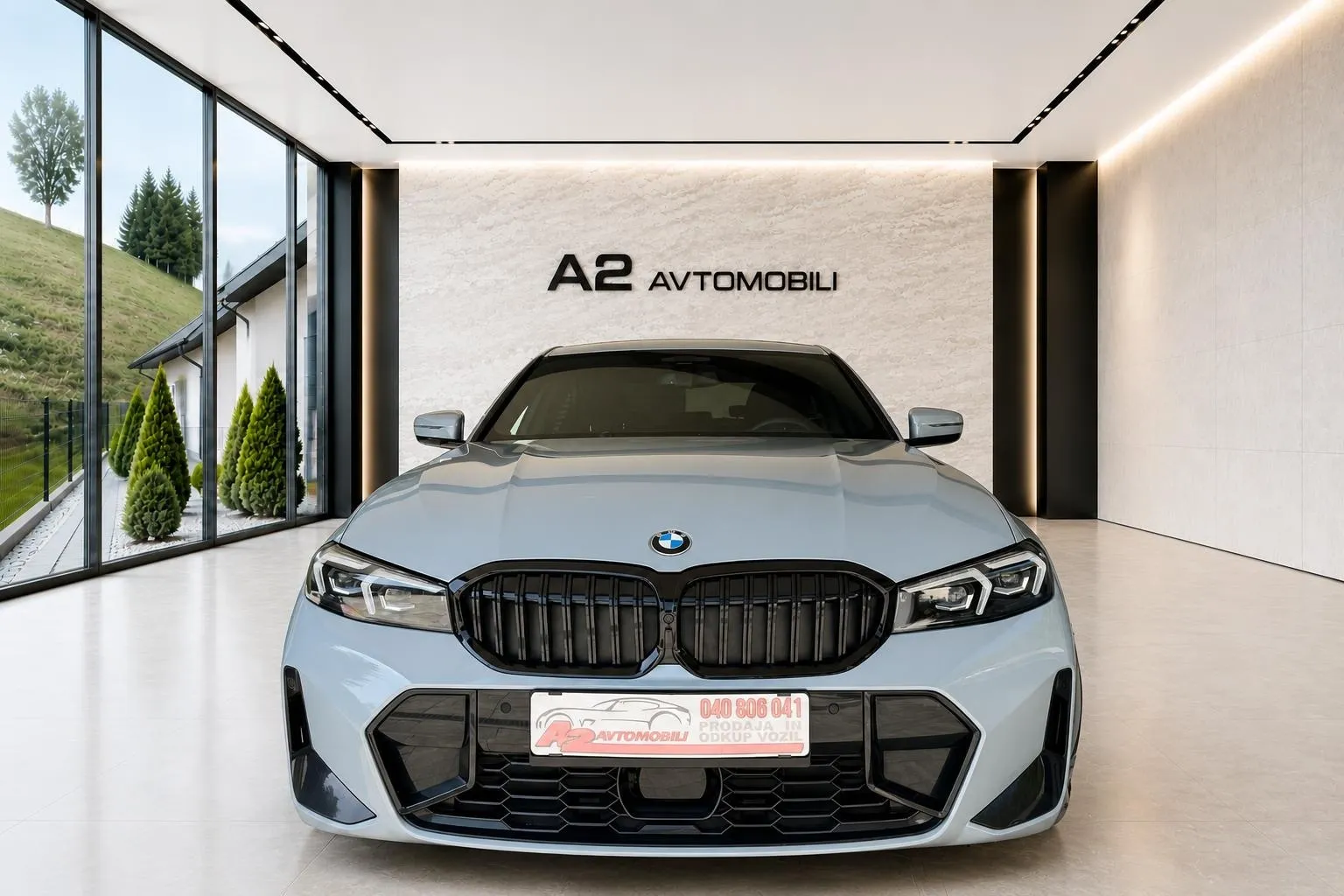 Zunanja slika - BMW serija 3: - 320d xD M PRO PAKET-HEAD UP-KAMERA360-NAVI-ACC- - 5
