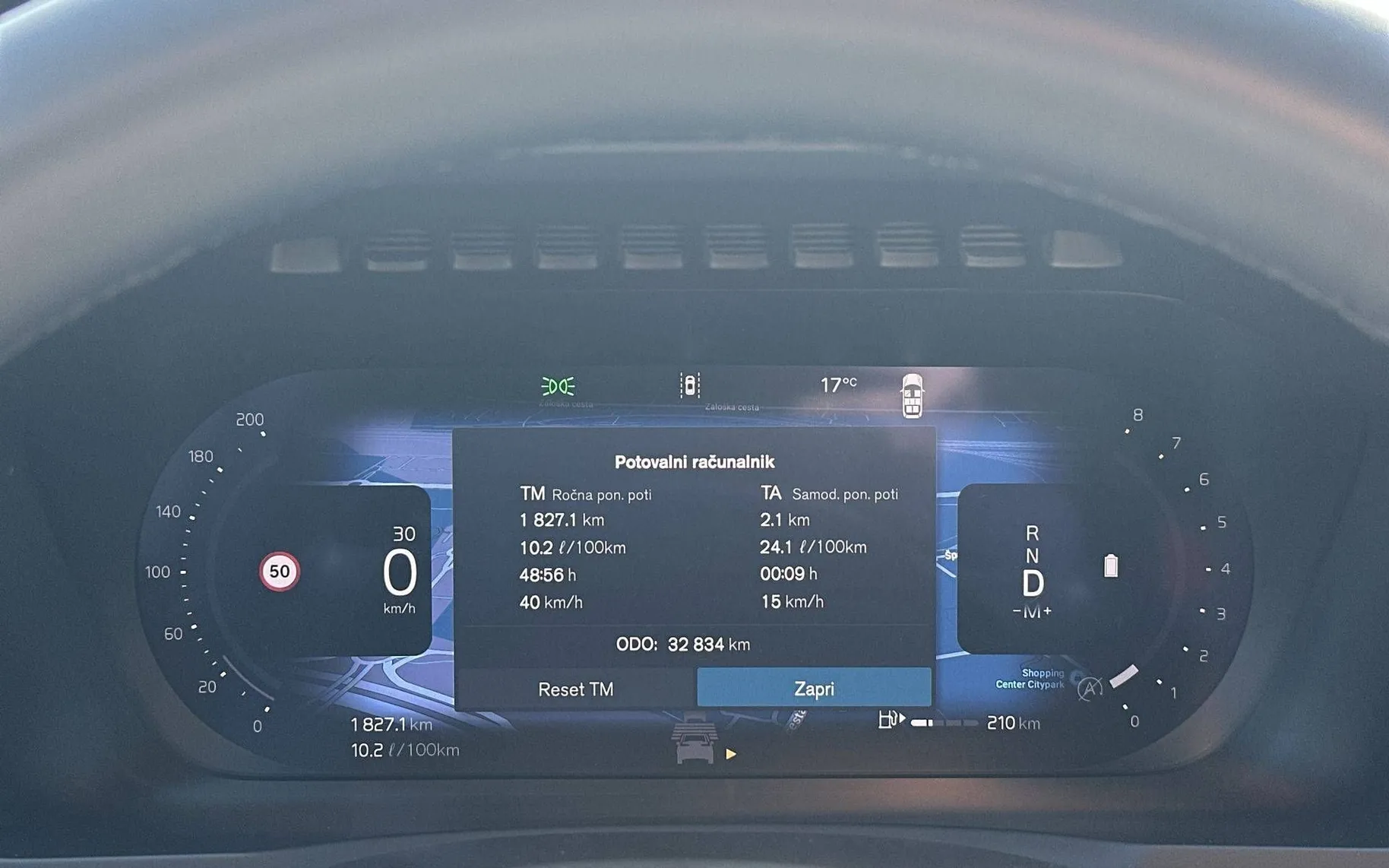 Notranja slika - Volvo XC90 - B5 AWD Plus Bright Avt. 7 sedežev - 15