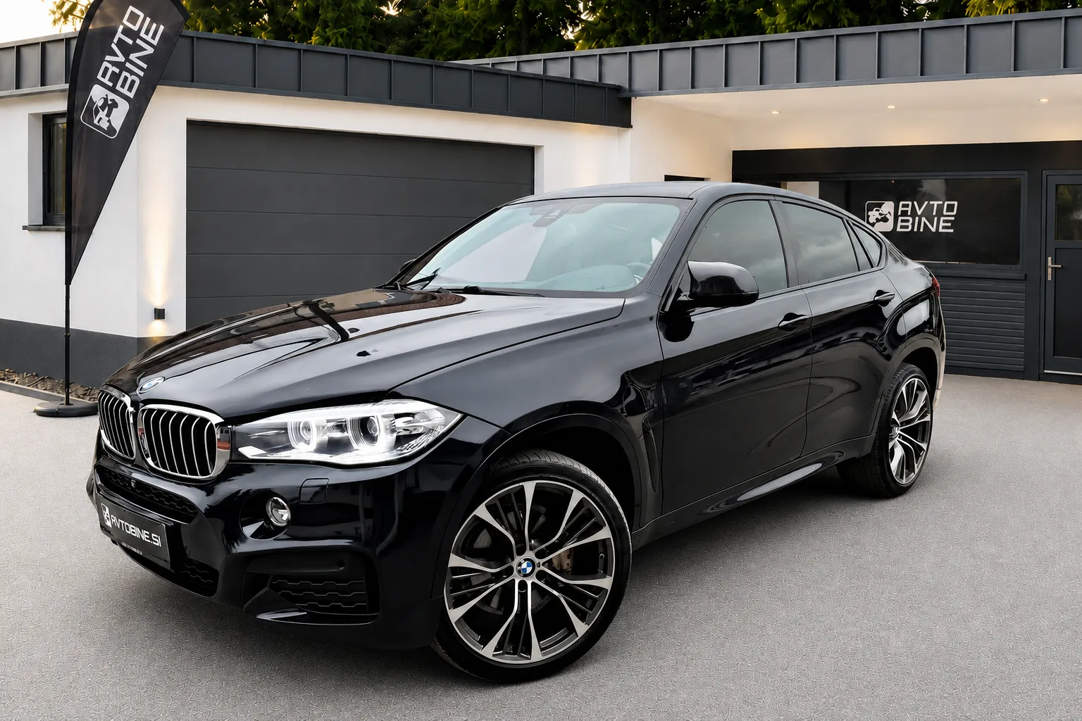 Zunanja slika - BMW serija X6: - XDRIVE 4.0D•M PAKET•HEAD UP•ŠIBEDAH•360•ACC•NAVI.. - 3