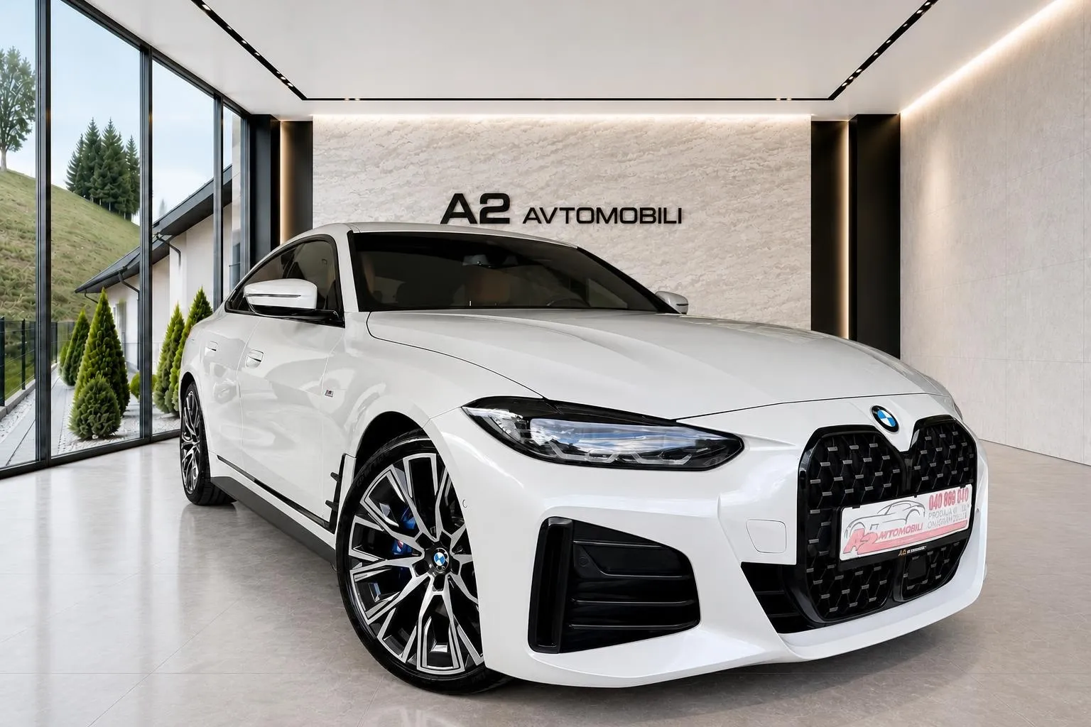 Zunanja slika - BMW serija 4 Gran Coupe: - 420d xDrive Gran Coupe M-SPORT-HARMAN-KAMERA-NAVI- - 2