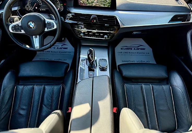 Zunanja slika - BMW Serija 5 - Touring: 520d xDrive Touring|M SPORT|HUD|PANO.|KLJUKA|AD - 8