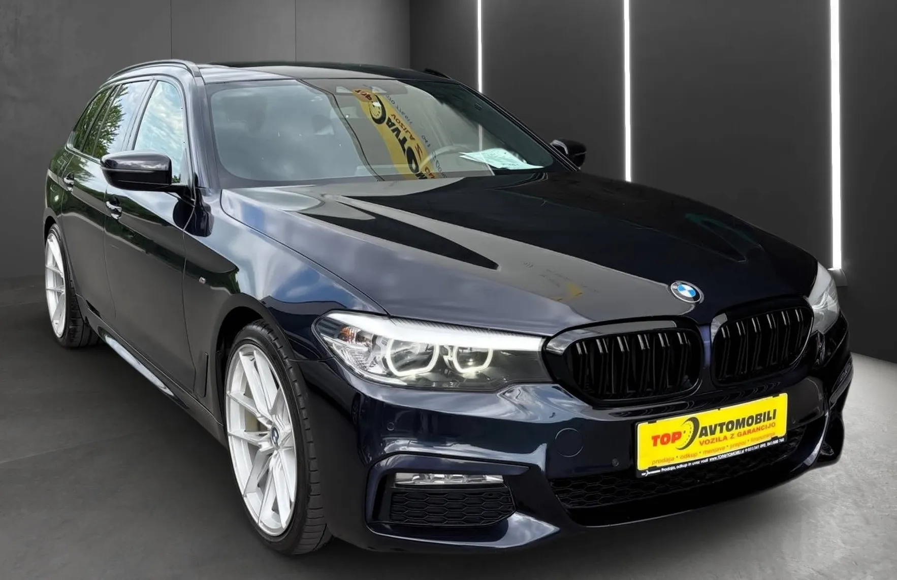 Zunanja slika - BMW Serija 5 - Touring: 520d M-PAKET FUL LED NAVI TEMP PANO PDC KLJUKA - 11