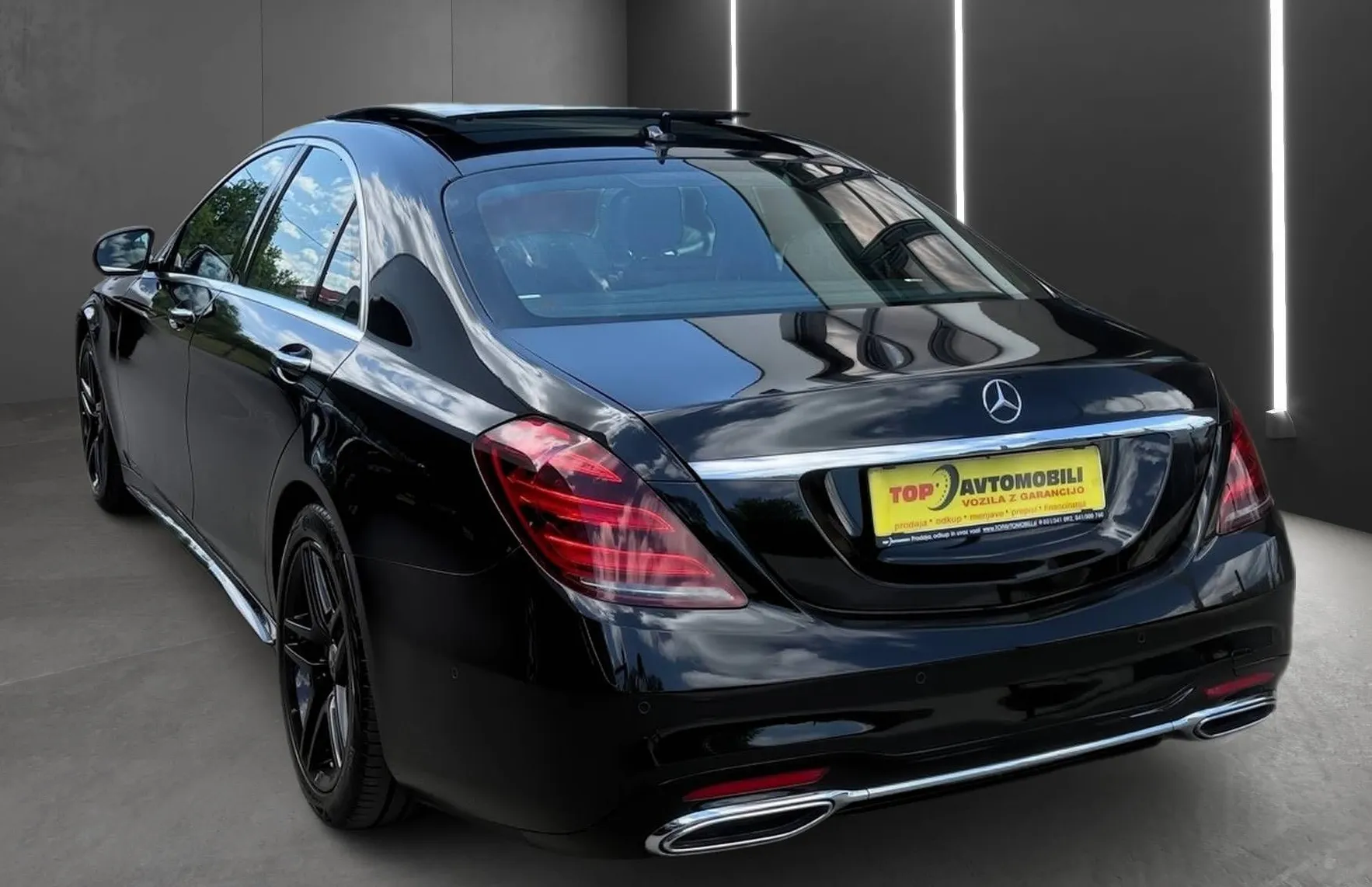 Zunanja slika - Mercedes-Benz S-Razred - 350d 4MATIC AMG LINE PANO MASAŽA ACC 360 ZRAČNO .. - 6