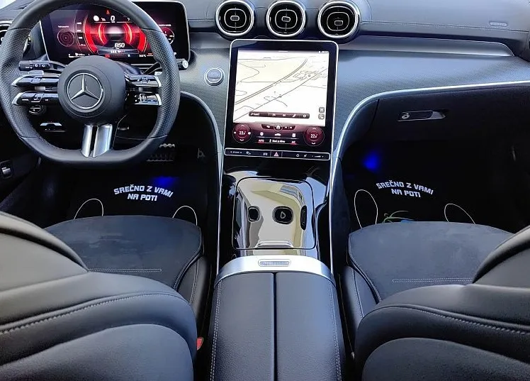 Zunanja slika - Mercedes-Benz C-Razred - 220d-200KM-2X-AMG-LINE-360-KAMER-BURMESTER-ACC-18C - 10