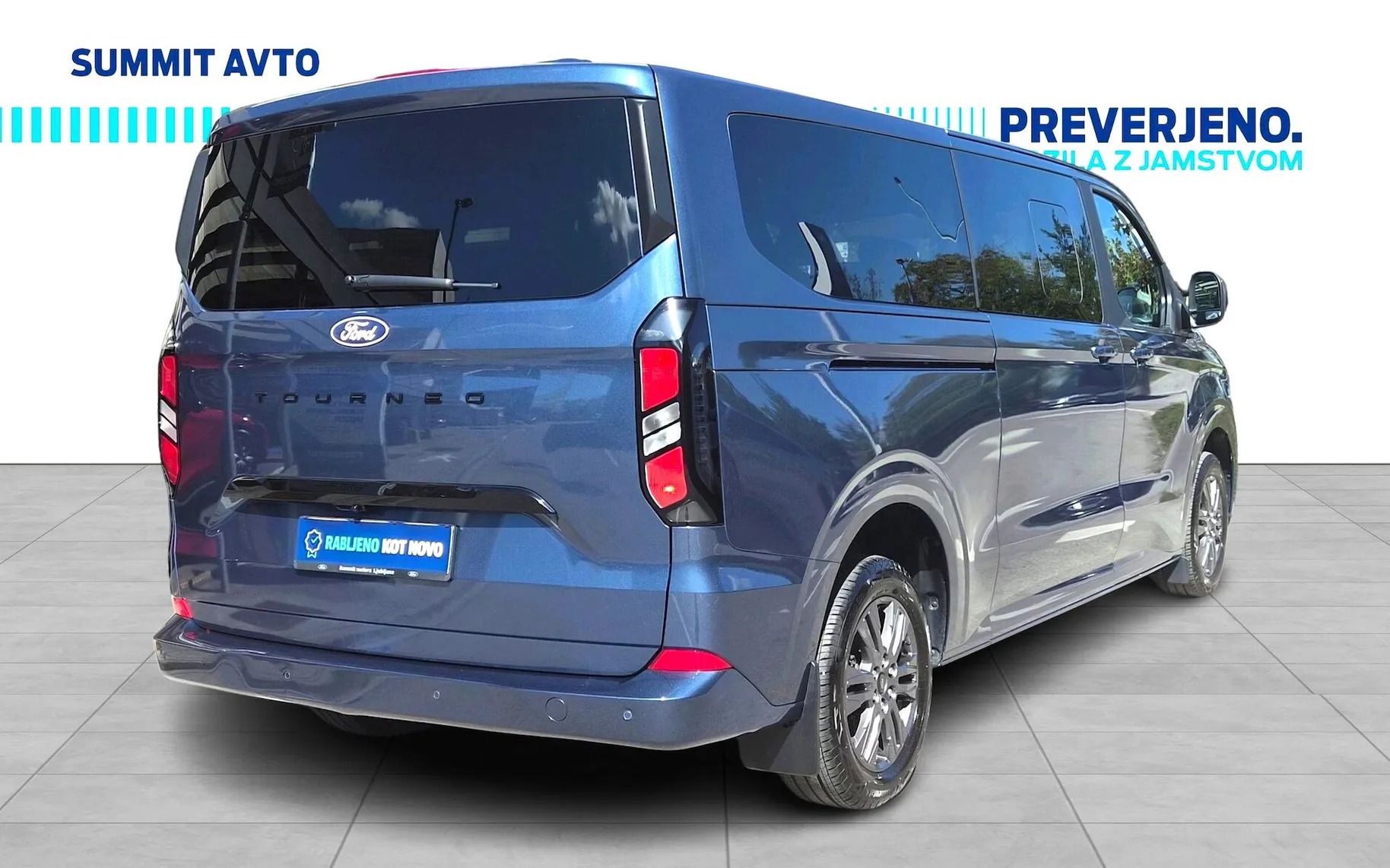 Zunanja slika - Ford Tourneo Custom - 2.0 TDCi L2H1 Titanium Avt8-1+7-SLO-LED-RADAR-LINE - 4
