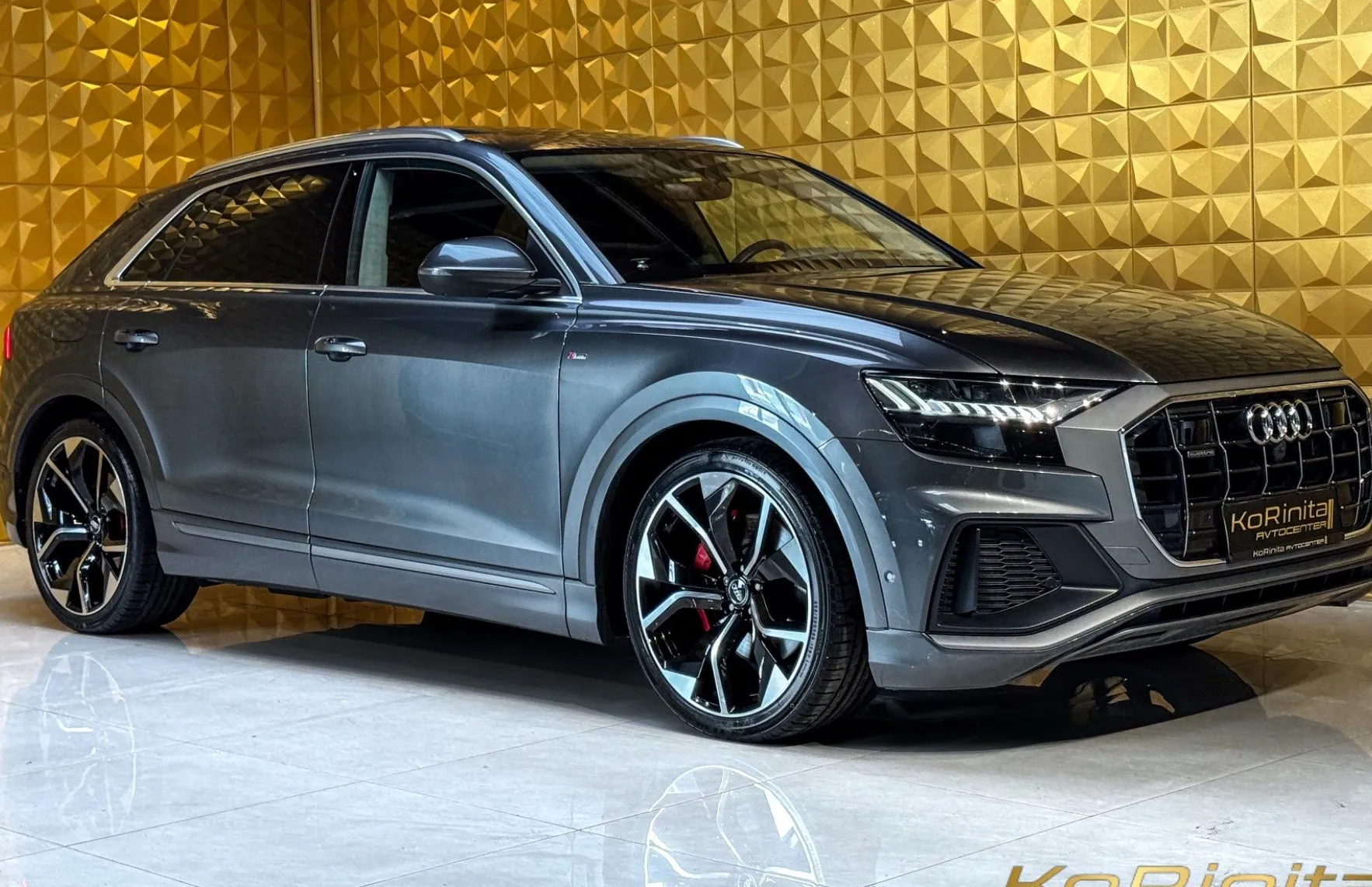 Zunanja slika - Audi Q8 - 50TDI Quattro SLine-4WS-ZRACNO-HLAJENJE-PAN-HEADUP - 1