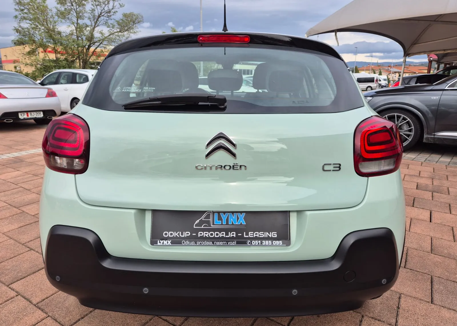 Zunanja slika - Citroën C3 - 1.2-HITRI KREDIT,LEAISNG BREZ POLOGA-JAMSTVO - 5