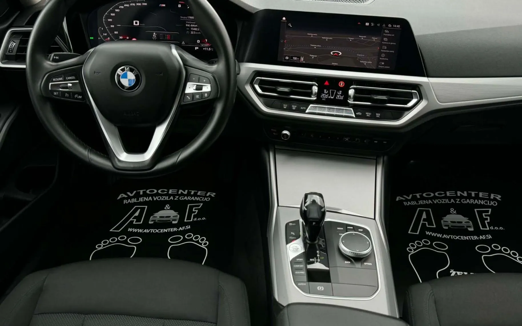 Notranja slika - BMW serija 3: - 318d-AUT-VIRTUAL-176.000km-LIZING ZA TUJCE-FUL L.. - 10