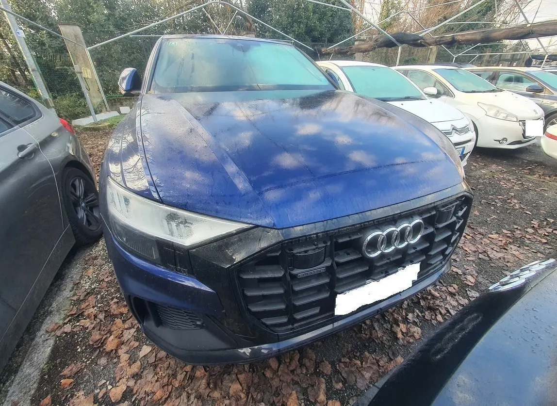 Zunanja slika - Audi Q8 - 50 TDI Q 3×S LINE HD MATRIX VIRTUAL RADAR KAMERA - 6