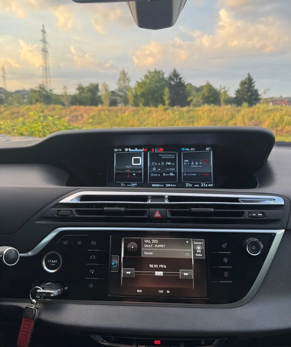 Notranja slika - Citroën C4 - Picasso 1,6 e-HDi Intensive - 6