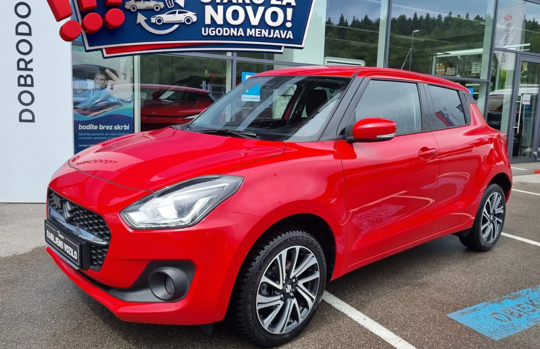 Zunanja slika - Suzuki Swift - 1.2 MHEV 4X4 - ODLIČNO OHRANJEN - AKCIJSKA CENA - 1