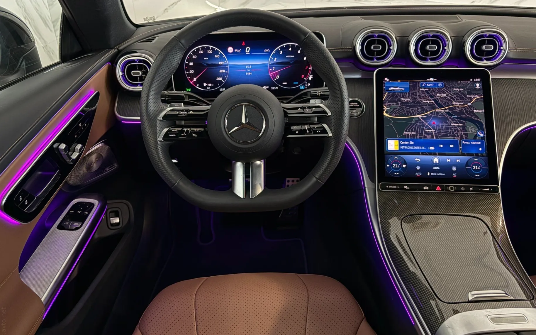 Notranja slika - Mercedes-Benz CLE-Razred - Coupe 300 4MATIC AMG Line |Pano|Burmester|360K|A - 11