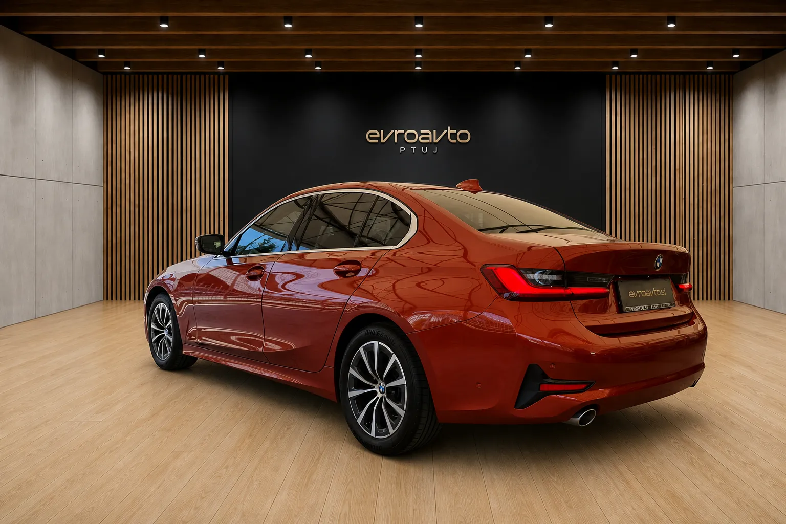 Notranja slika - BMW serija 3: - 318d Sport Line Aut.• Redno servisiran... - 7
