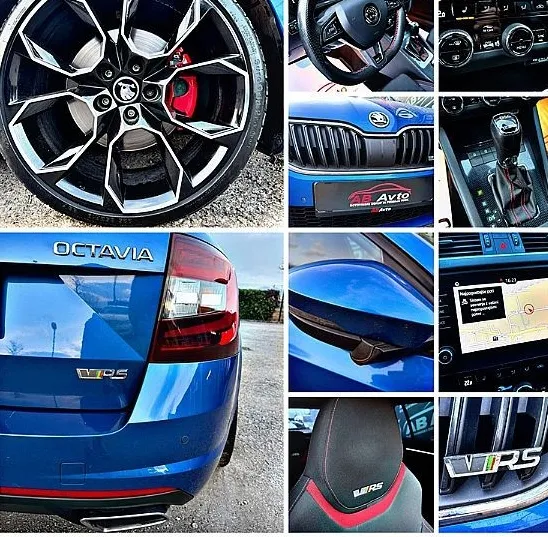 Zunanja slika - Škoda Octavia - RS 2.0 TDI DSG 135 kW+ALU19+LED+F1+FACELIFT+UGODNO - 12