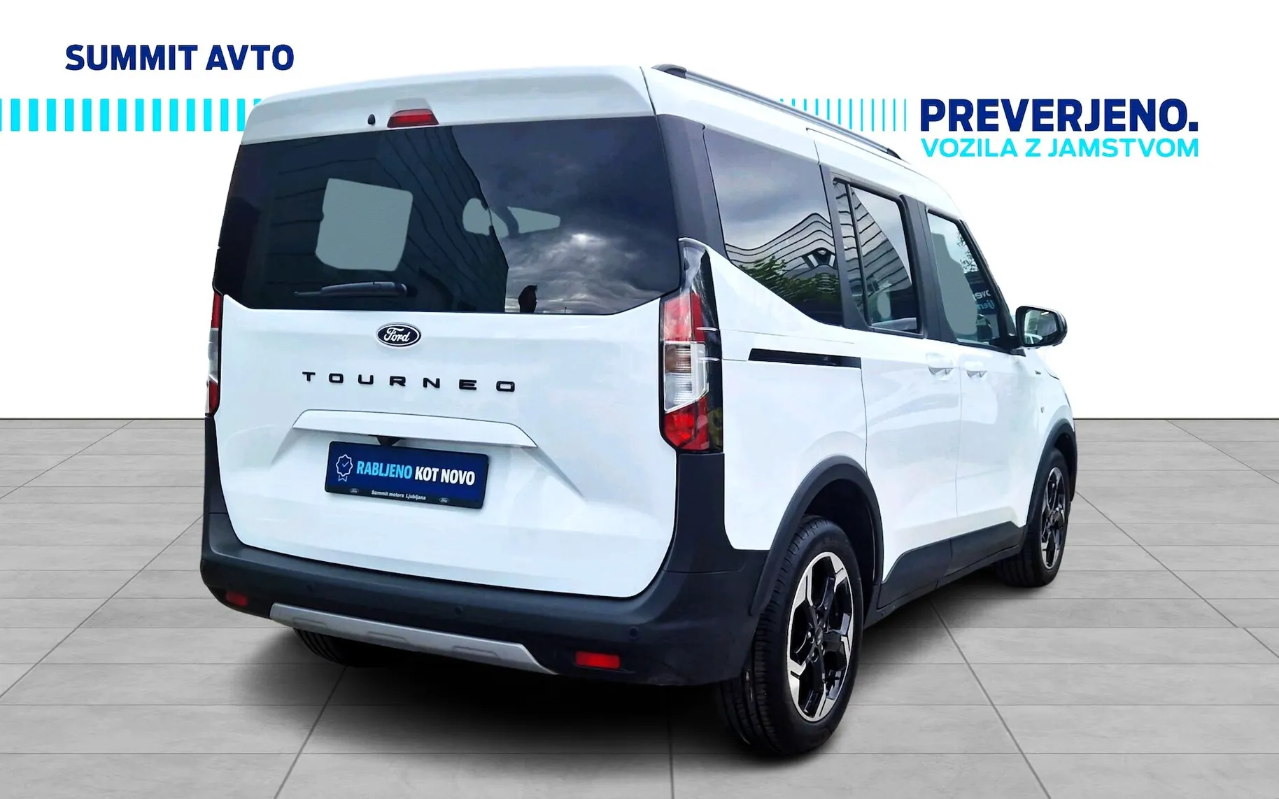 Zunanja slika - Ford Tourneo Courier - 1.0 EcoBoost Active Avt.-RADAR-NAVI-BLISS-PREČNI - 3