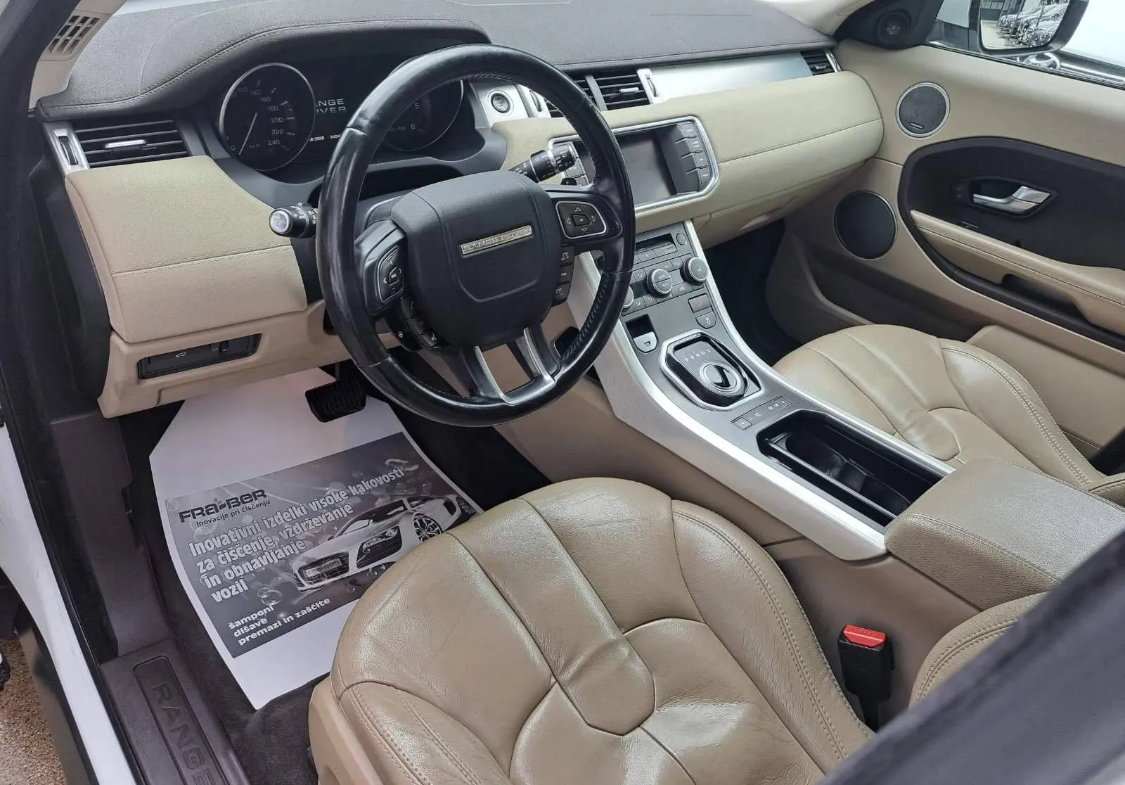 Notranja slika - Land Rover Range Rover Evoque - 2.2 TD4  Avt.4X4-SLOV.POREKLO-GARANCIJA-KOT NOV - 8