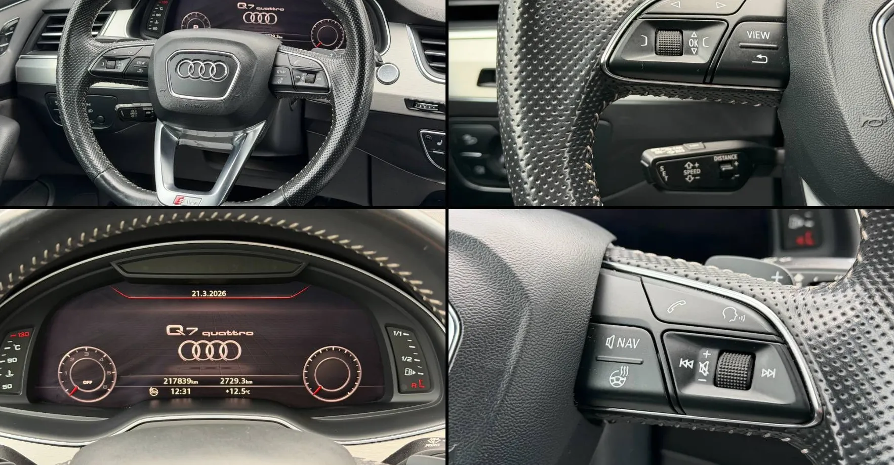 Zunanja slika - Audi Q7 - 3.0 TDI quattro 200kW S-Line |SLO|MATRIX|BOSE|4WS. - 12