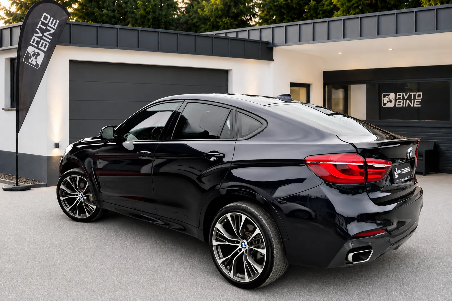 Zunanja slika - BMW serija X6: - XDRIVE 4.0D•M PAKET•HEAD UP•ŠIBEDAH•360•ACC•NAVI - 9