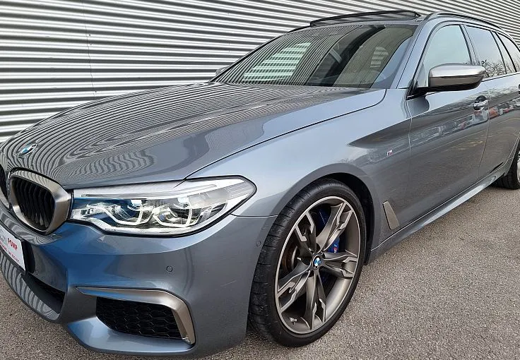 Zunanja slika - BMW Serija 5 - Touring: M550d-AUT-XD-PANORMA-USNJE-BOGATA OPREMA-ODLIČE - 1