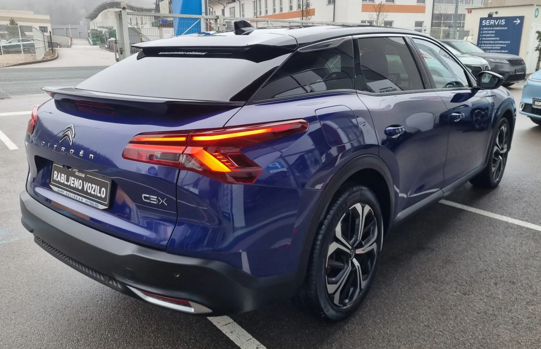 Zunanja slika - Citroën C5 X - Shine 1.2L AVTOMATIK-KAMERA-DAB-NAVI-HEAD-UP - 8