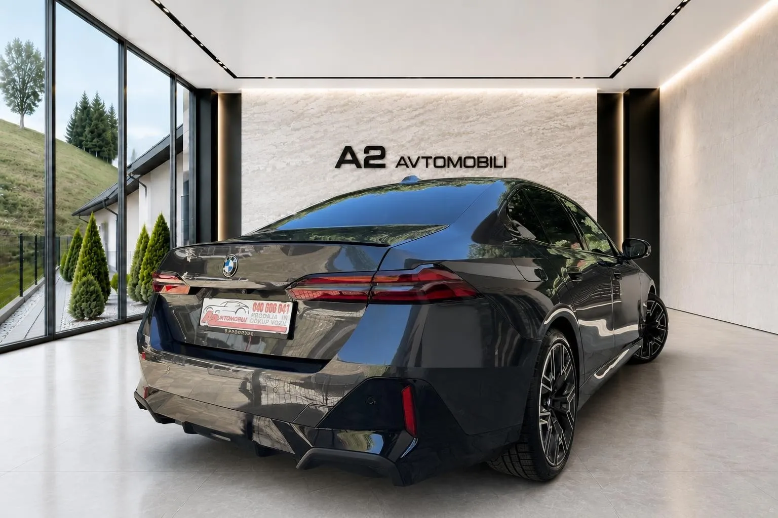 Notranja slika - BMW serija 5: - 540d xDrive Avt.-M-sport-PRO -PANORAMA-BOWERS-HLAJ - 8