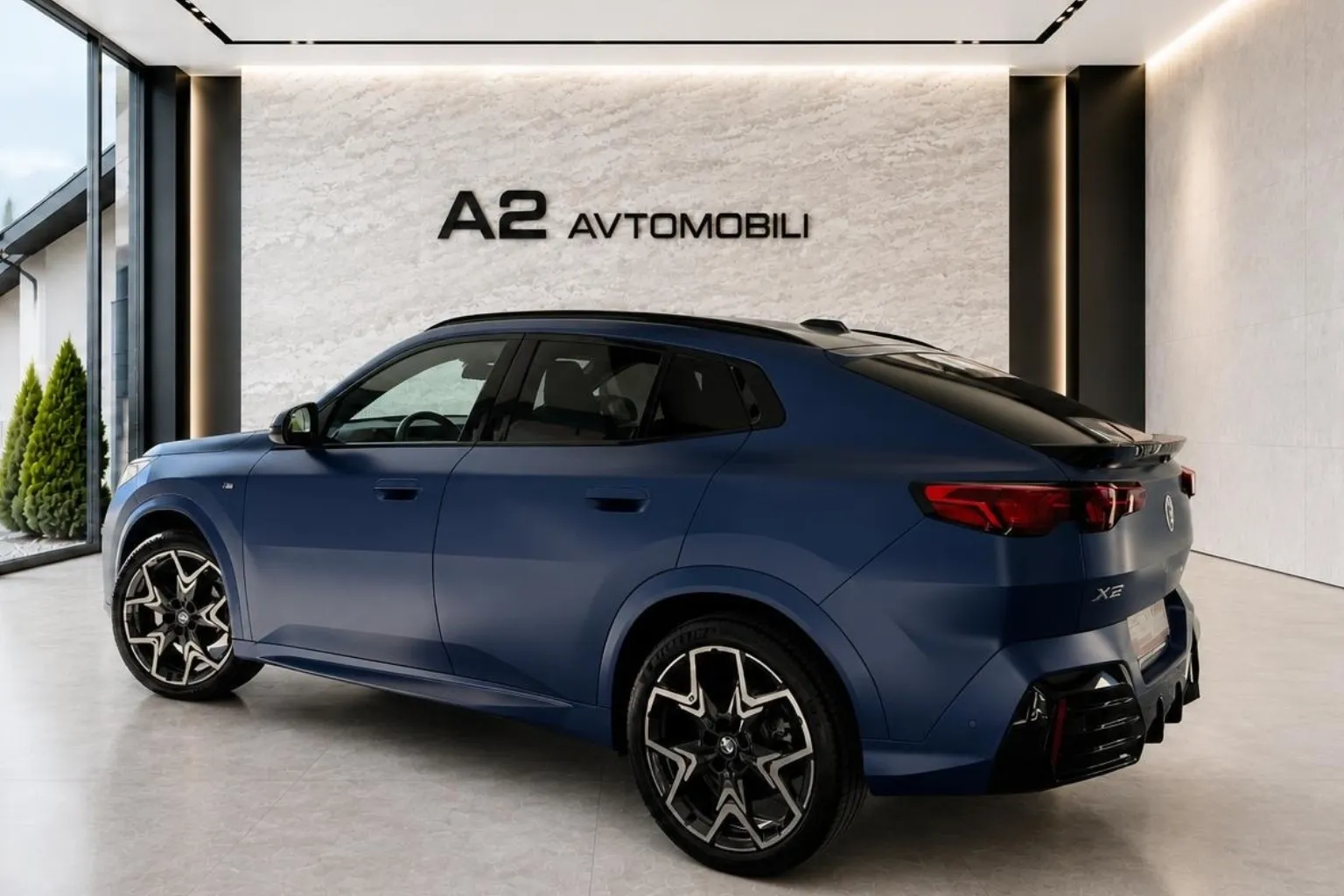 Notranja slika - BMW serija X2: - X2 xDrive20d Avt. M-PRO -MAT-PANO-KAMERA-ALCANTARA - 7