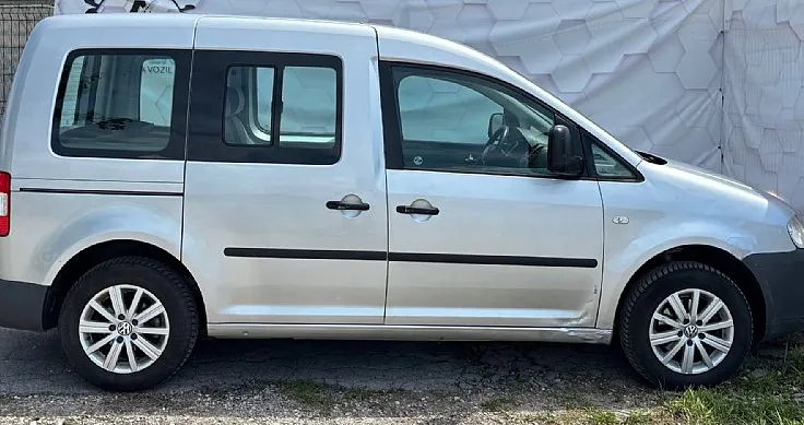 Zunanja slika - VW Caddy - 1.9 TDI Life- 15COL - KLIMA - SLOVENSKI - 1LASTNIK - 7