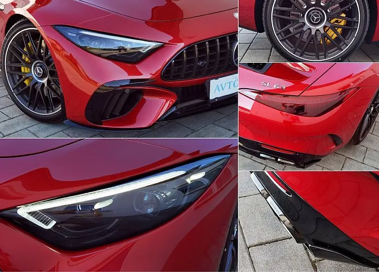 Zunanja slika - Mercedes-Benz SL-Razred - 63 AMG 4M+ DIGITAL-L•AERO•HLAJ-SED•HEAD•KAM360•21C - 12