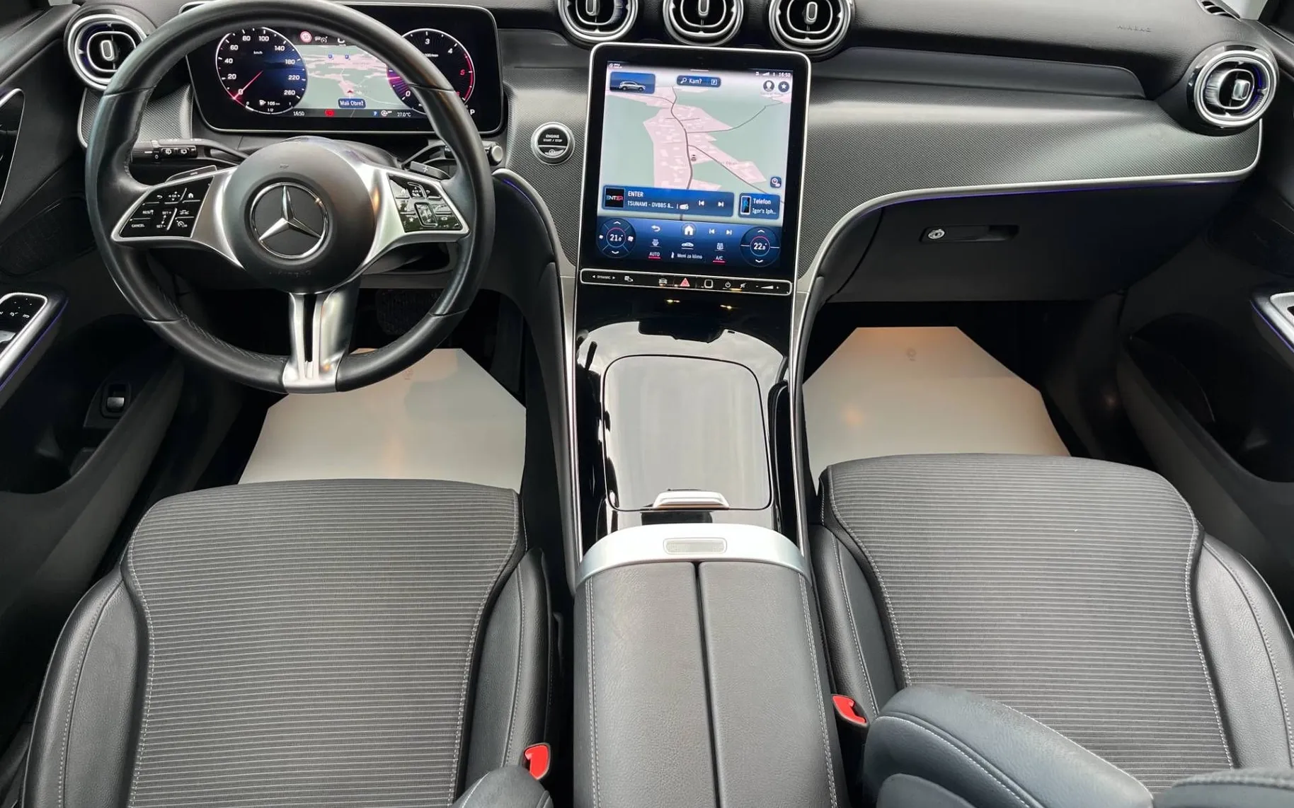 Notranja slika - Mercedes-Benz GLC-Razred - GLC 220d 4MATIC Avt.1 LASTNIK-KAM-LED-ODLIČEN - 8