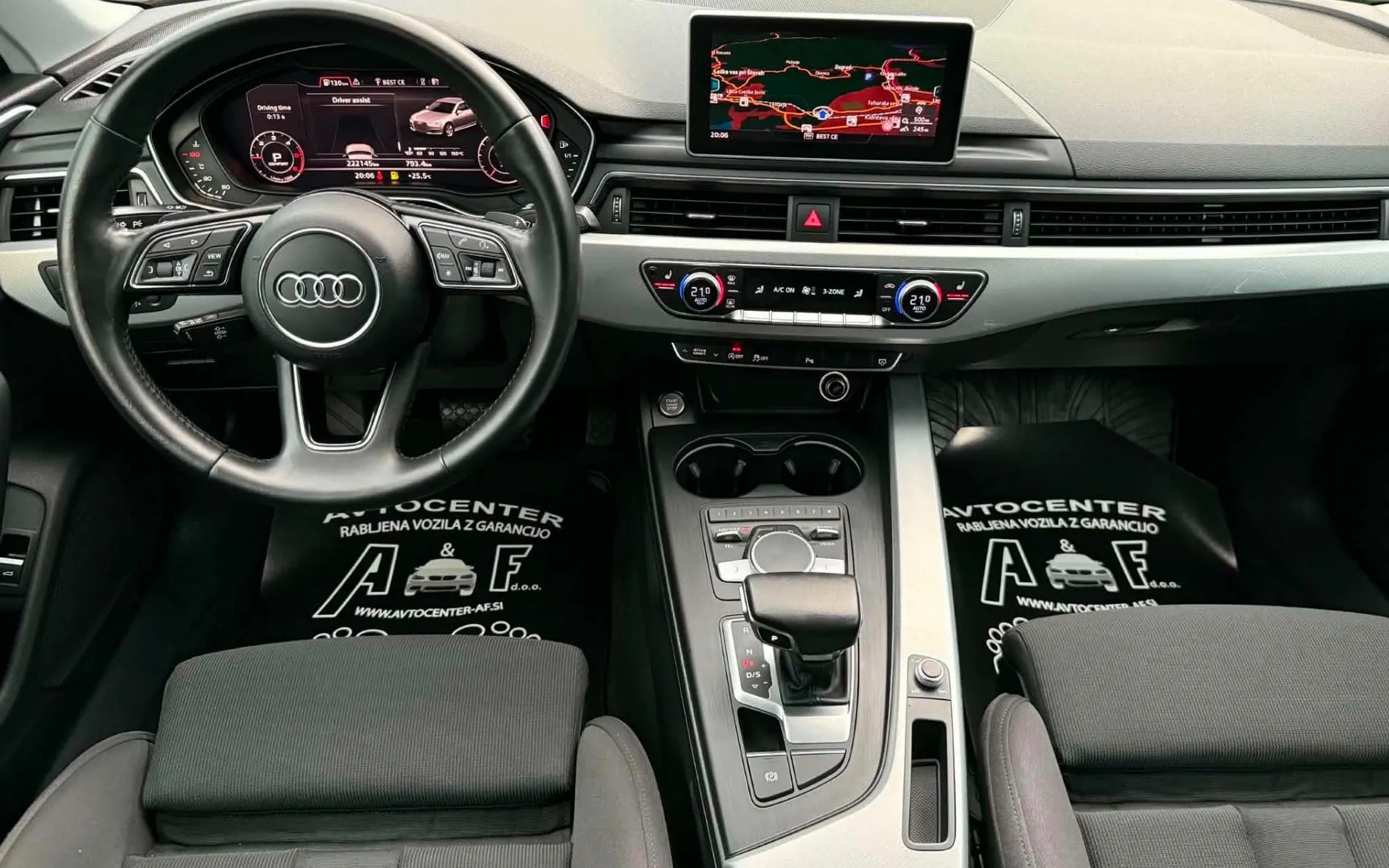 Notranja slika - Audi A4 - 2.0 TDI-AUT-S LINE-VIRTUAL-LIZING ZA TUJCE-NAVI- - 10
