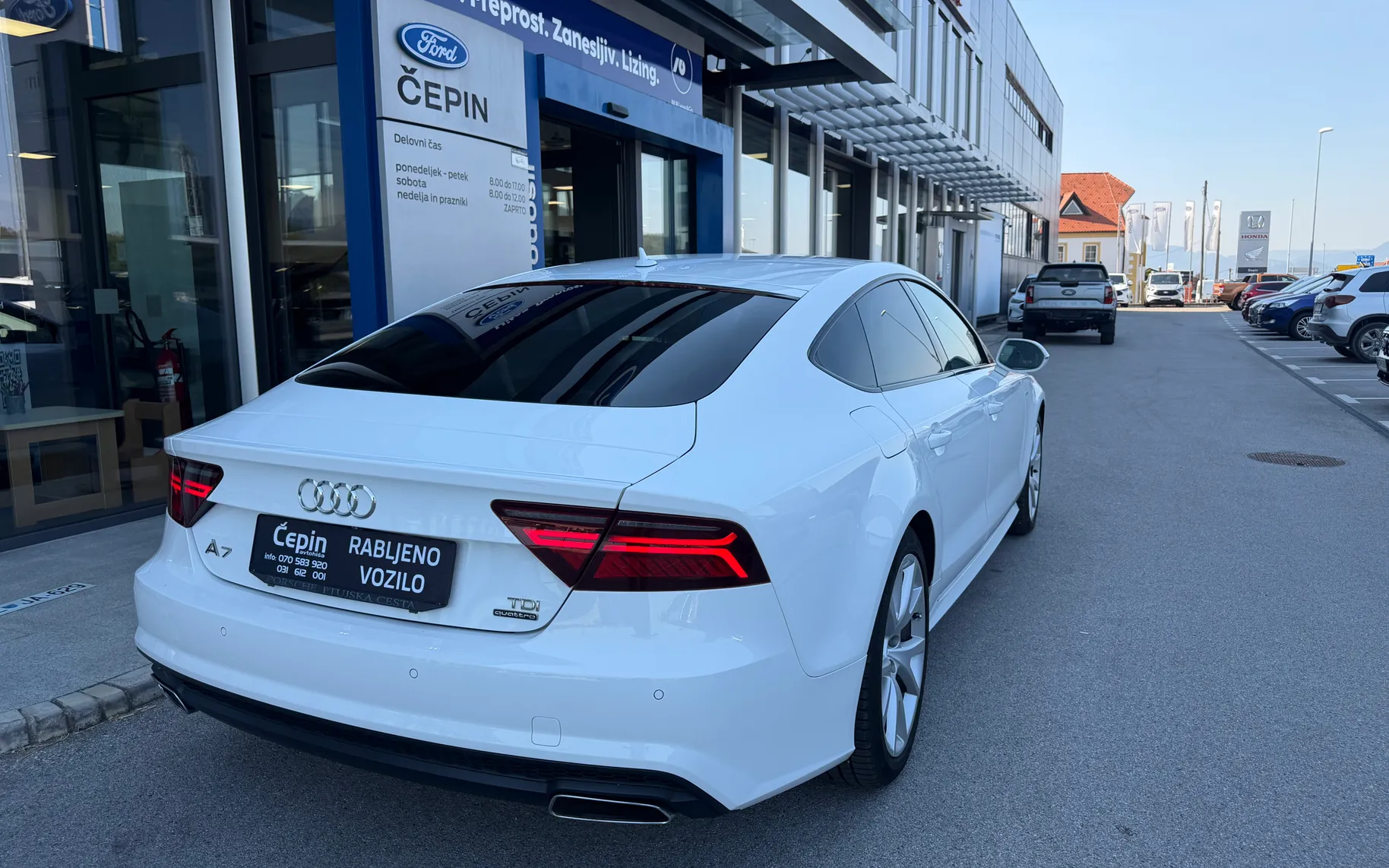 Zunanja slika - Audi A7 Limousine - A7 SPORTBACK  3.0 TDI IQUATTROIS-TRONICISLOI1.LASTNIK - 6