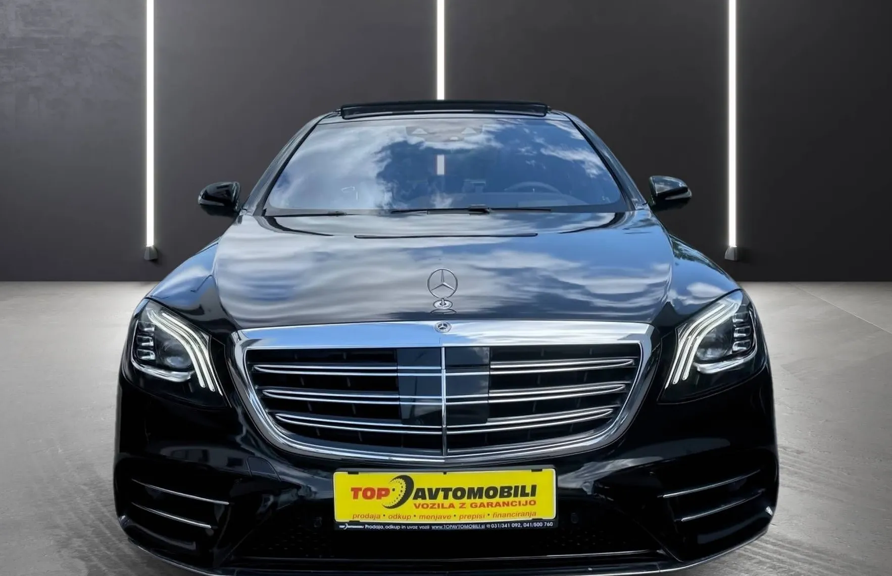 Zunanja slika - Mercedes-Benz S-Razred - 350d 4MATIC AMG LINE PANO MASAŽA ACC 360 ZRAČNO .. - 12