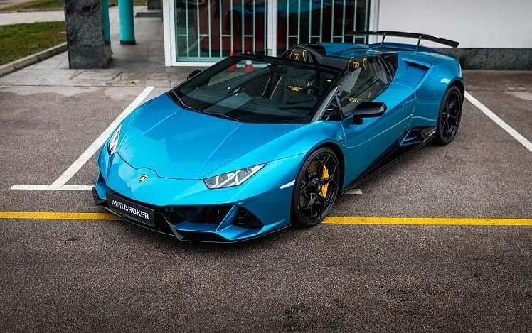 Zunanja slika - Lamborghini Huracan - EVO AWD Spyder Azzuro Secondo - 9