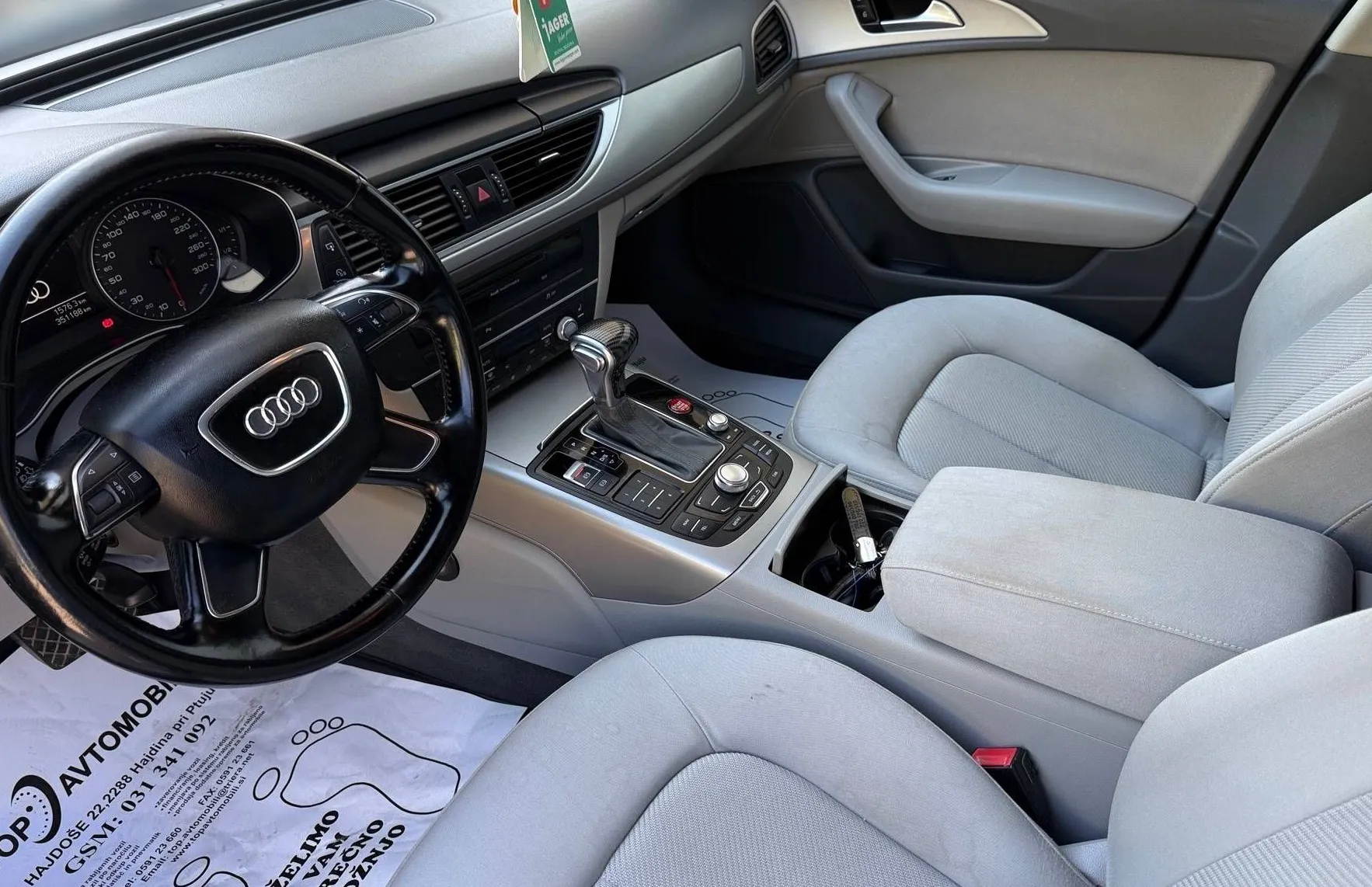 Zunanja slika - Audi A6 - 2.0 TDI SLOVENSKI BI-XENON NAVI TEMP PDC KLJUKA - 14