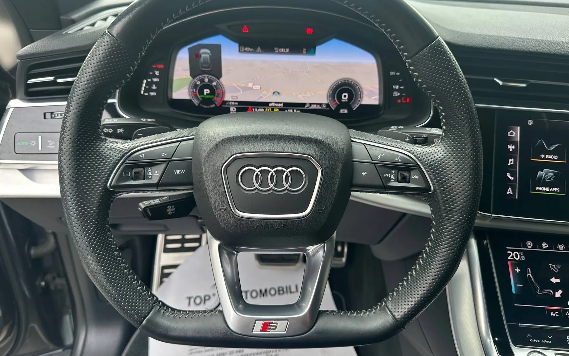 Zunanja slika - Audi Q8 - 50 TDI QUATTRO S-LINE MATRIX NAVI TEMP KAM PDC T - 15