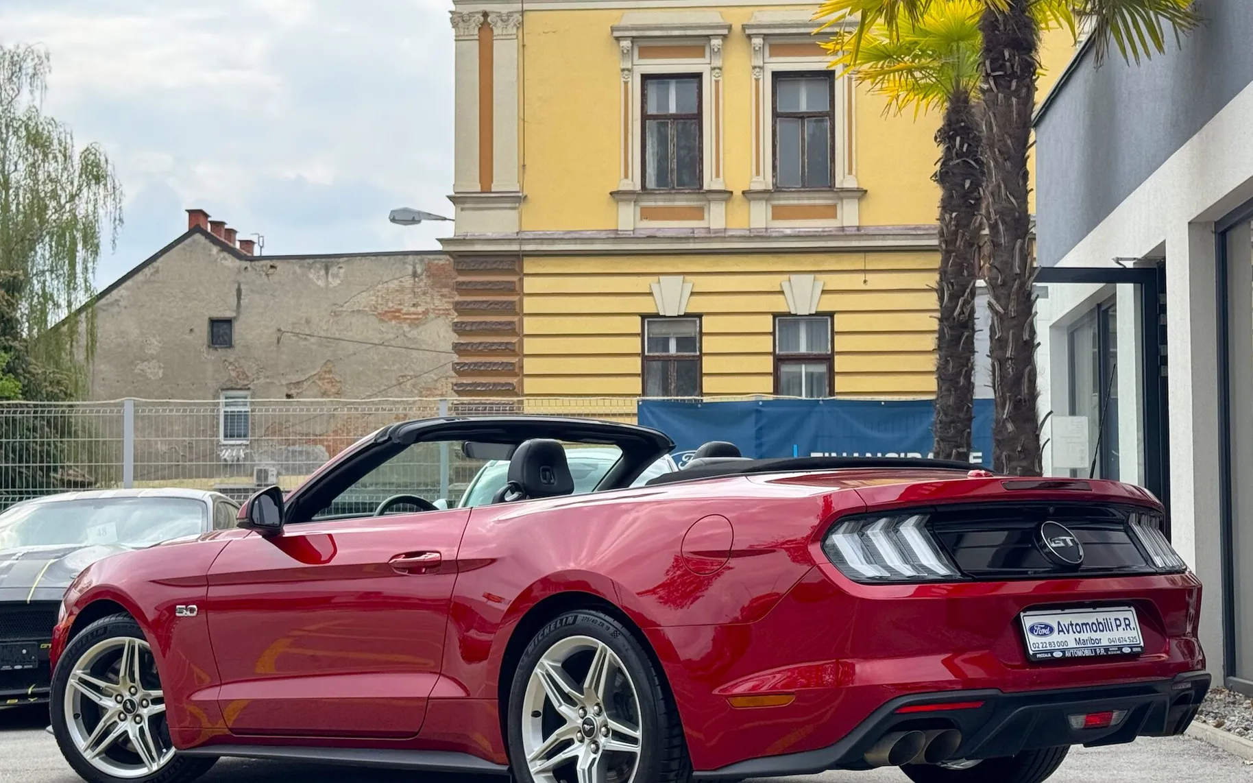 Zunanja slika - Ford Mustang - 5.0 V8 GT AVT CABRIO 449KM IZVEDBA 55 LET A - 6