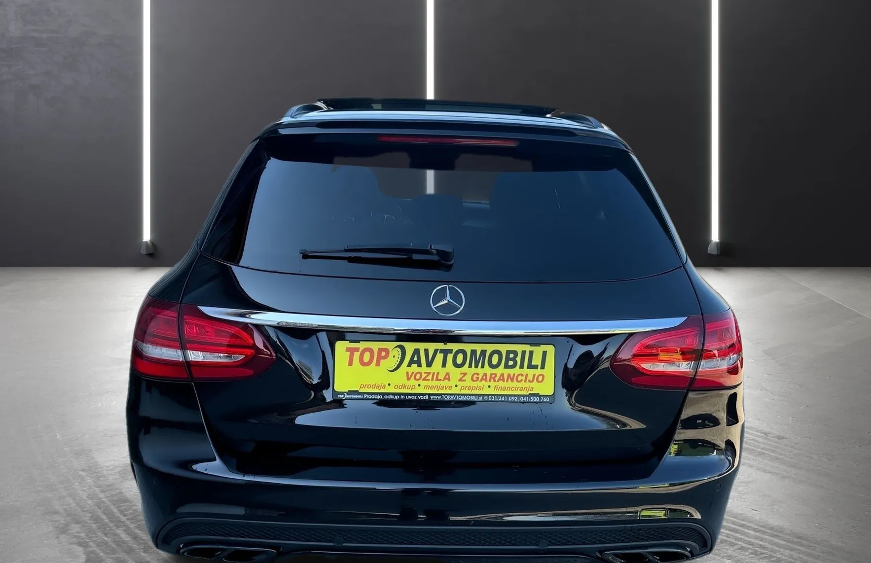 Zunanja slika - Mercedes-Benz C-Razred - 43 AMG 4MATIC MULTIBEAM PANO NAVI PDC 360 KAM TOP - 6